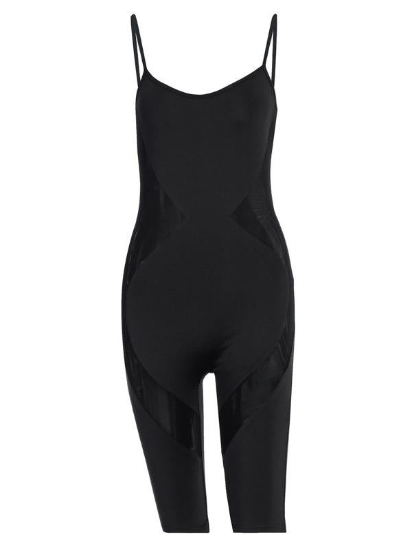 Sexy Wrap Spaghetti-Neck Sports Rompers