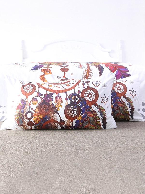 Vivid Pattern Bohemia Printed Twain Pillow Case