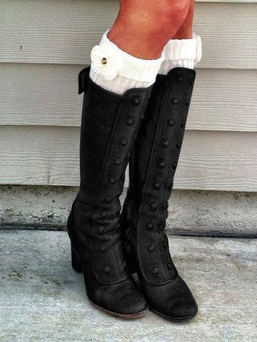 Vintage Mid Heel Boots