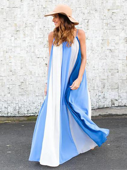 Strapless Long Beach Dress
