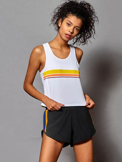 Sleeveless Casual Printed Tank