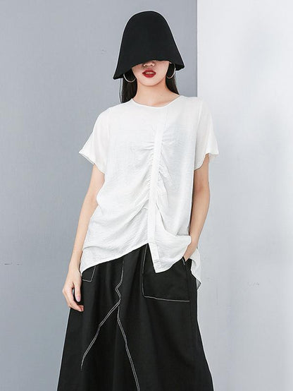 Elegant Ruffled T-shirts