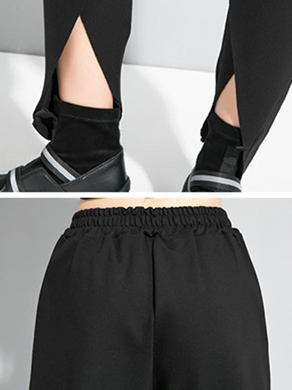 Original Solid Irregularity Harem Pants