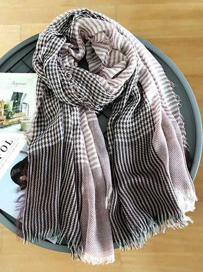 5 Colors Fashion Tasseled Scarf