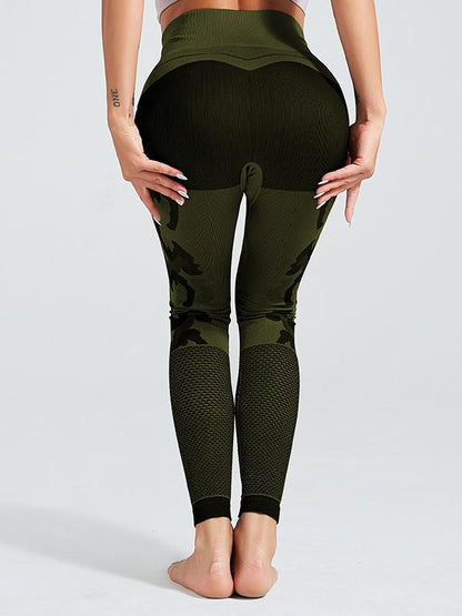 Camouflage Seamless Lift Hip Legging