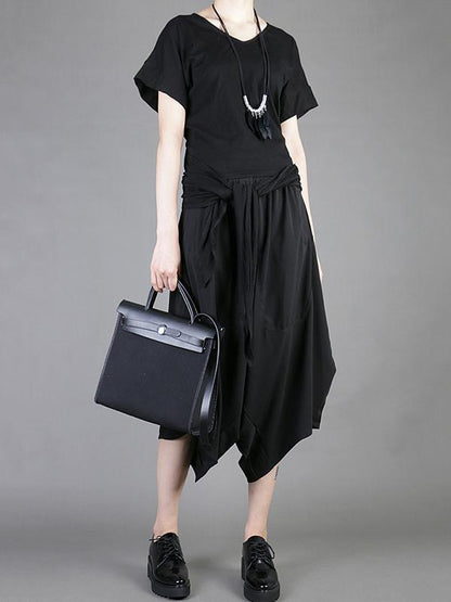Loose Wide-leg Harem Pants