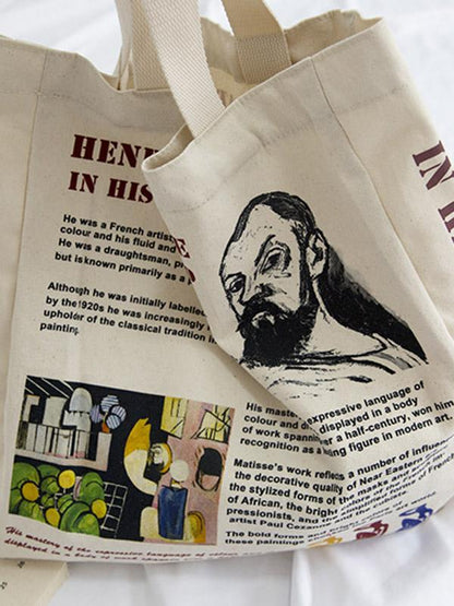 Matisse Portrait Canvas Big Bag
