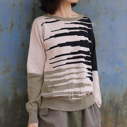 Autumn Loose Pullover Casual Knitted Shirt