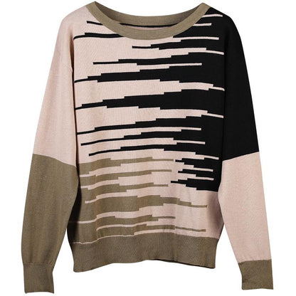 Autumn Loose Pullover Casual Knitted Shirt