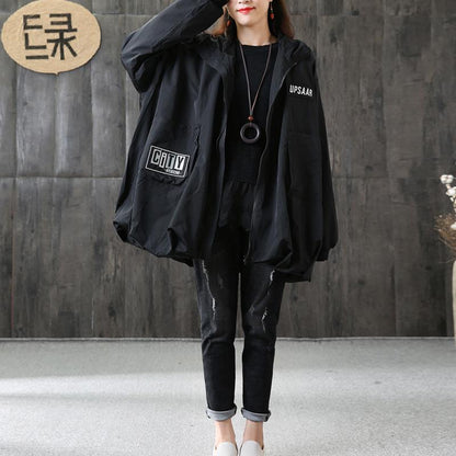 Autumn Plus Size Zipper Women Trench Coat