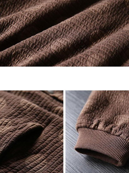 Autumn Retro Dots Warm Comfortable Coat