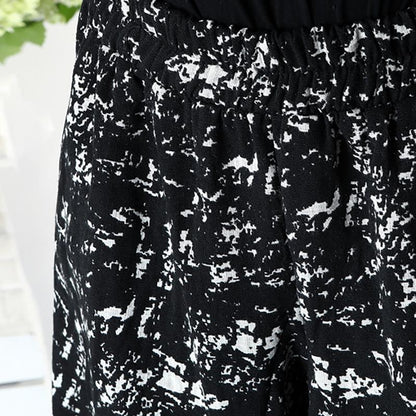 Autumn Winter Jacquard Loose Casual Harem Pants