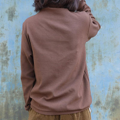 Autumn Winter Loose Turtleneck Bottoming Shirt