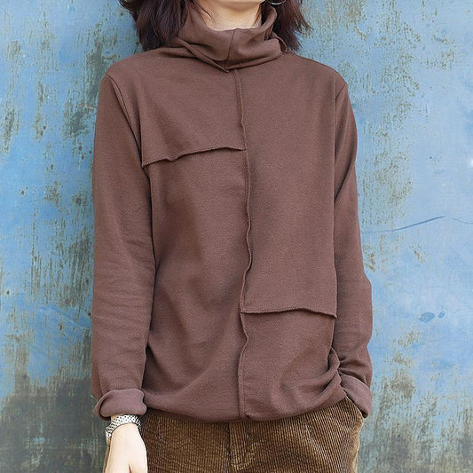 Autumn Winter Loose Turtleneck Bottoming Shirt