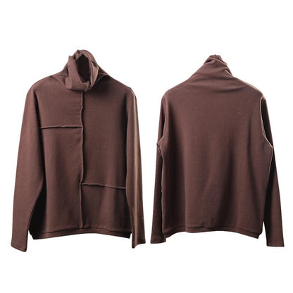 Autumn Winter Loose Turtleneck Bottoming Shirt