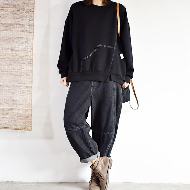 Autumn Winter New Casual Loose Cotton Sweatshirt