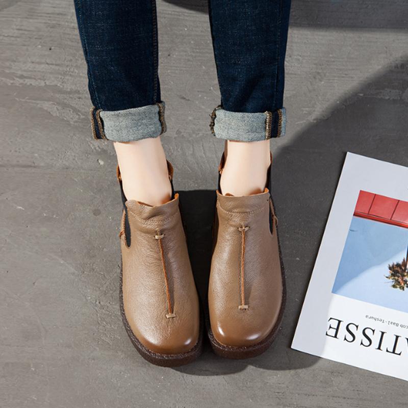 Autumn Women Classic Flat Ankle Boot