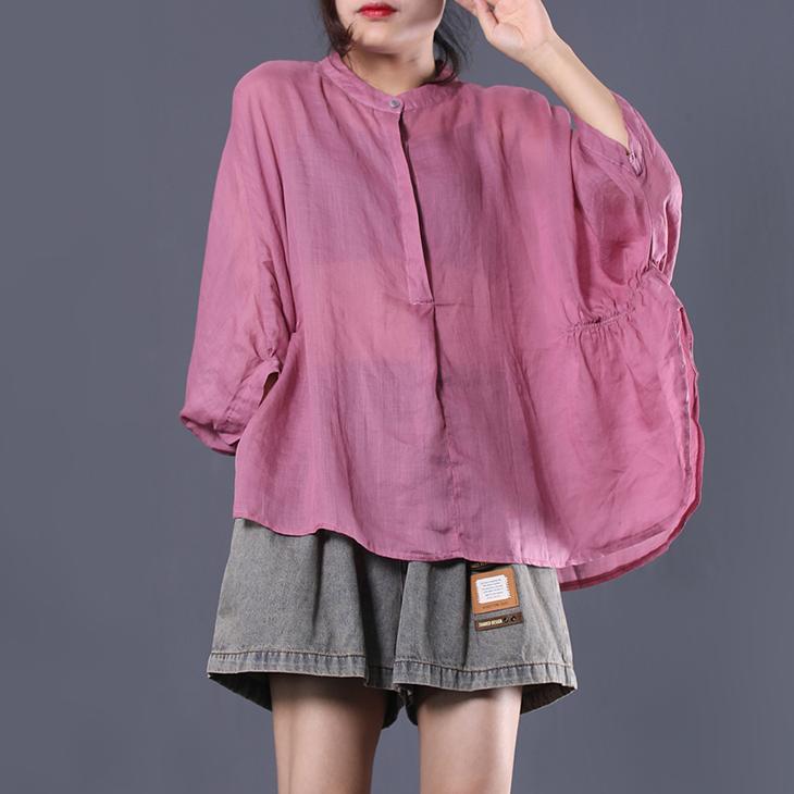 Batwing Sleeve Comfortable Solid Color T-Shirt