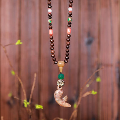 Beautiful Casual Animal Pendant Long Necklace