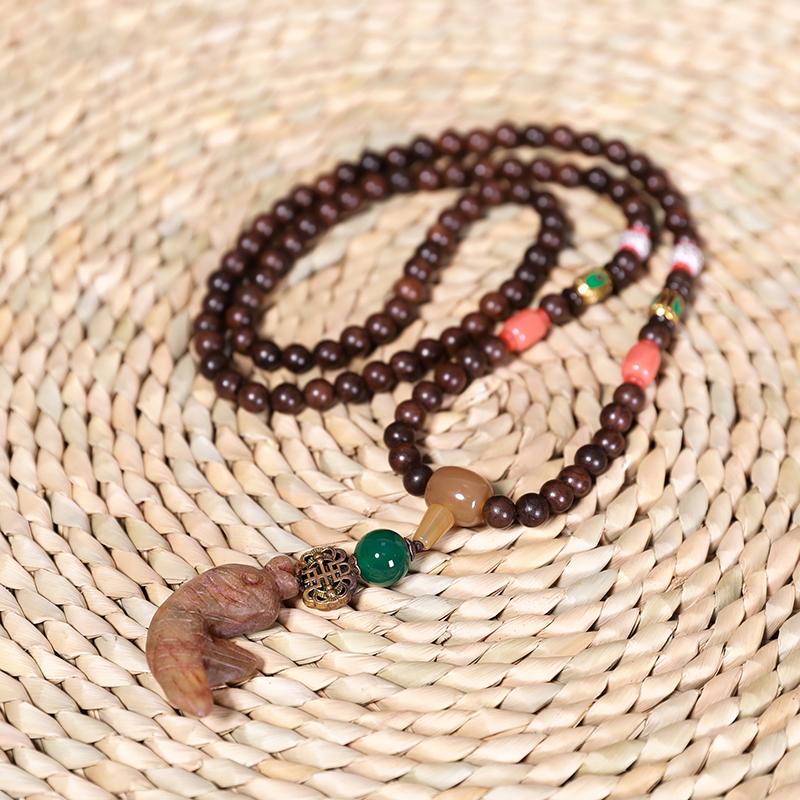 Beautiful Casual Animal Pendant Long Necklace