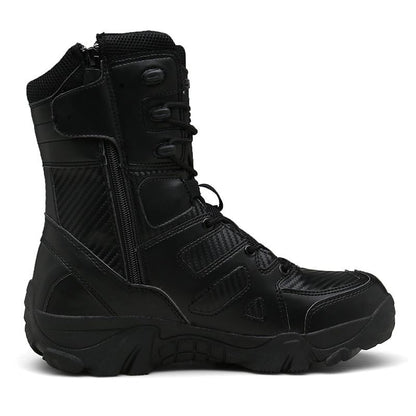 Big Size 47 Tactical Men's Military Boot 2019 Waterproof High Top Desert Tactical Boots Combat Boots Men Outdoor Climbing Sport - Zebrant