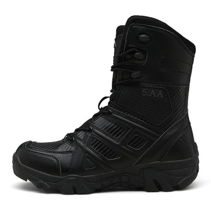 Big Size 47 Tactical Men's Military Boot 2019 Waterproof High Top Desert Tactical Boots Combat Boots Men Outdoor Climbing Sport - Zebrant