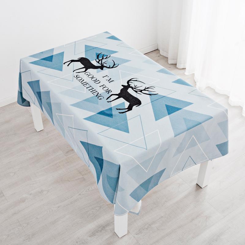 Blended Elk Horn Rectangular Tablecloth