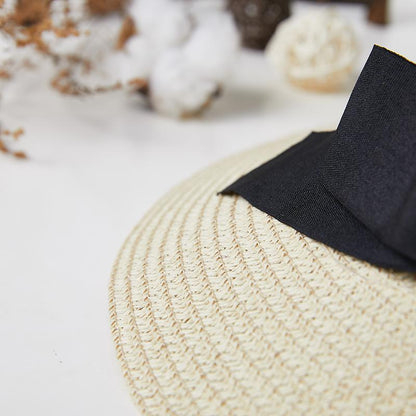 Bowknot Ribbon Outdoor Lady Fisherman Hat