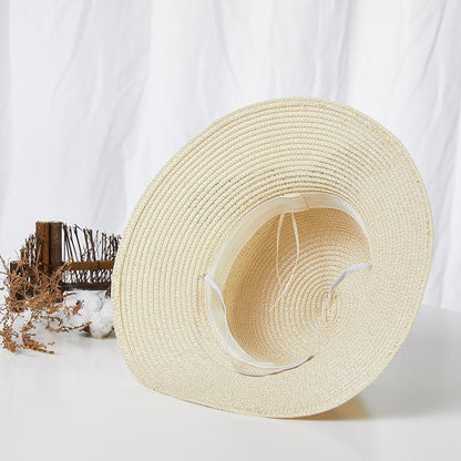 Bowknot Ribbon Outdoor Lady Fisherman Hat