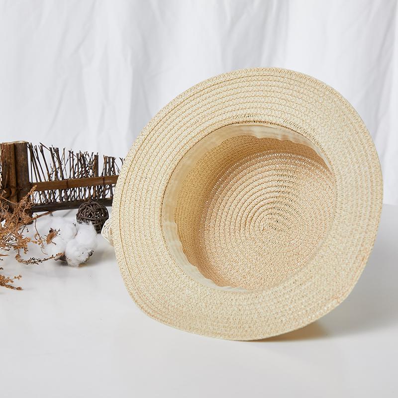 Breathable Solid Color Outdoor Flat Hat