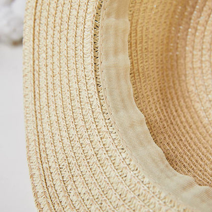 Breathable Solid Color Outdoor Flat Hat