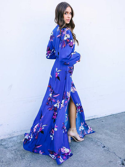 Printed Bohemia Maxi Dress