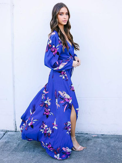 Printed Bohemia Maxi Dress