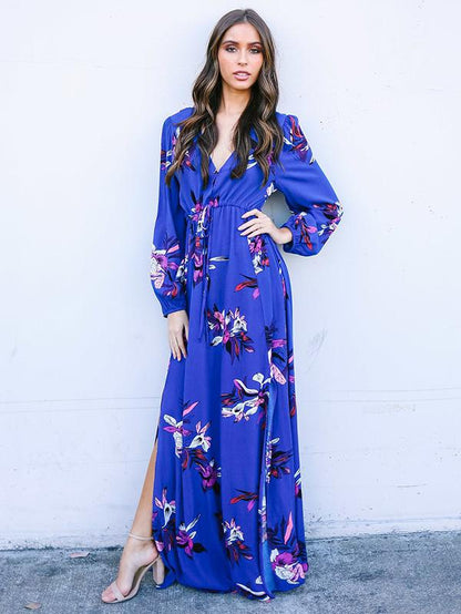 Printed Bohemia Maxi Dress