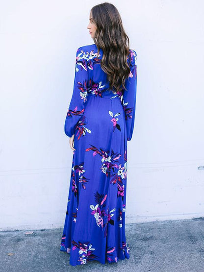 Printed Bohemia Maxi Dress