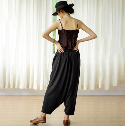 Casual Comfortable Low Crotch Plus Size Pants
