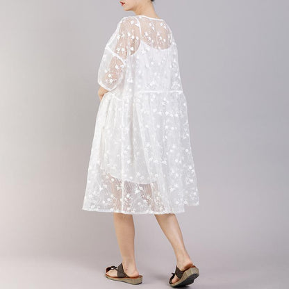 Casual Cute V-Neck Short Sleeve Dress