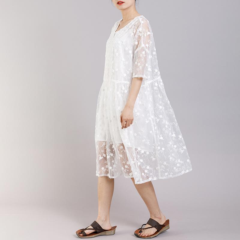 Casual Cute V-Neck Short Sleeve Dress