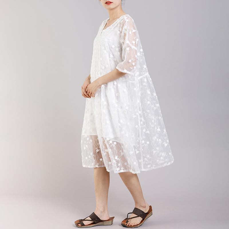 Casual Cute V-Neck Short Sleeve Dress