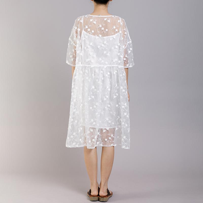 Casual Cute V-Neck Short Sleeve Dress