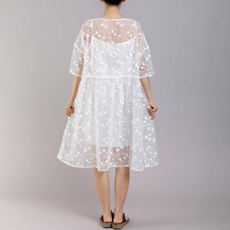 Casual Cute V-Neck Short Sleeve Dress
