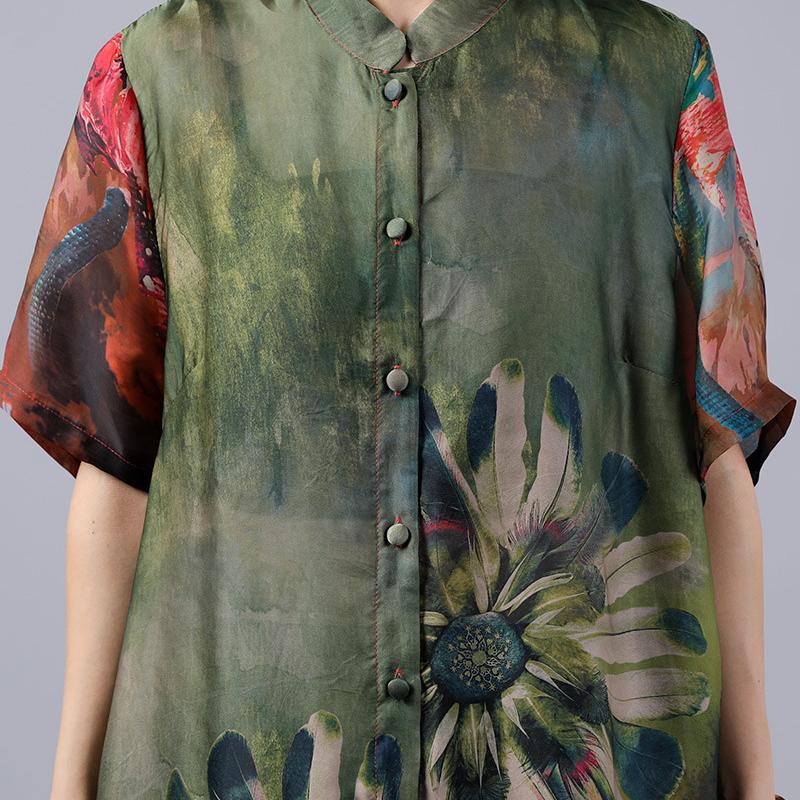 Casual Flower Printed Soft Two Piece Suit