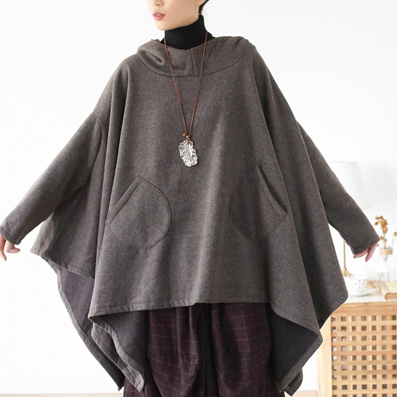 Casual Irregular Loose Pullover Sweatshirt
