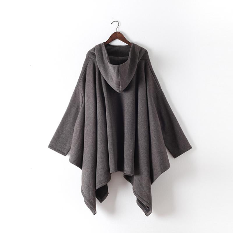 Casual Irregular Loose Pullover Sweatshirt