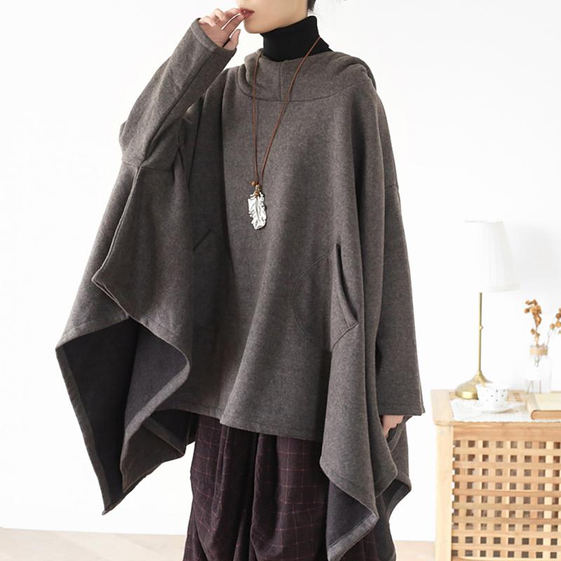 Casual Irregular Loose Pullover Sweatshirt