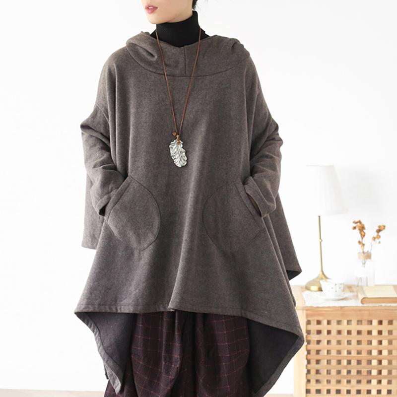 Casual Irregular Loose Pullover Sweatshirt
