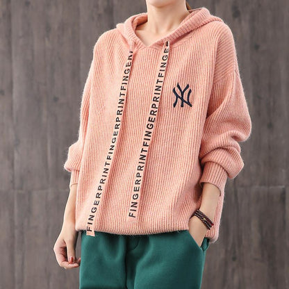 Casual Letter Warm Comfortable Sweater