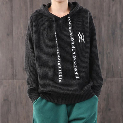 Casual Letter Warm Comfortable Sweater