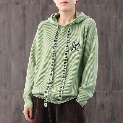 Casual Letter Warm Comfortable Sweater