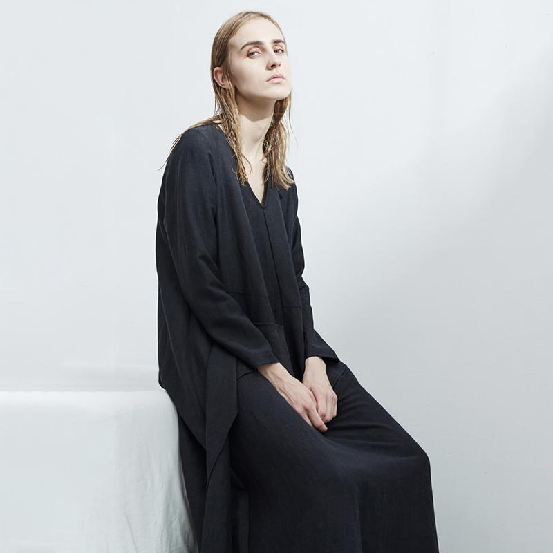 Casual Patchwork Elegant Comfort V-neck Dress